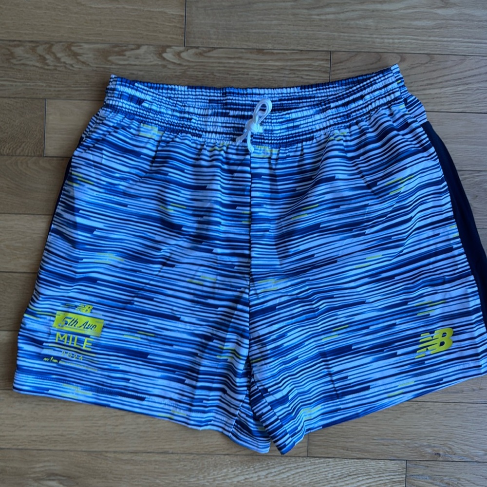 New Balance Running Shorts NYRR 5th Avenue Mile Size M